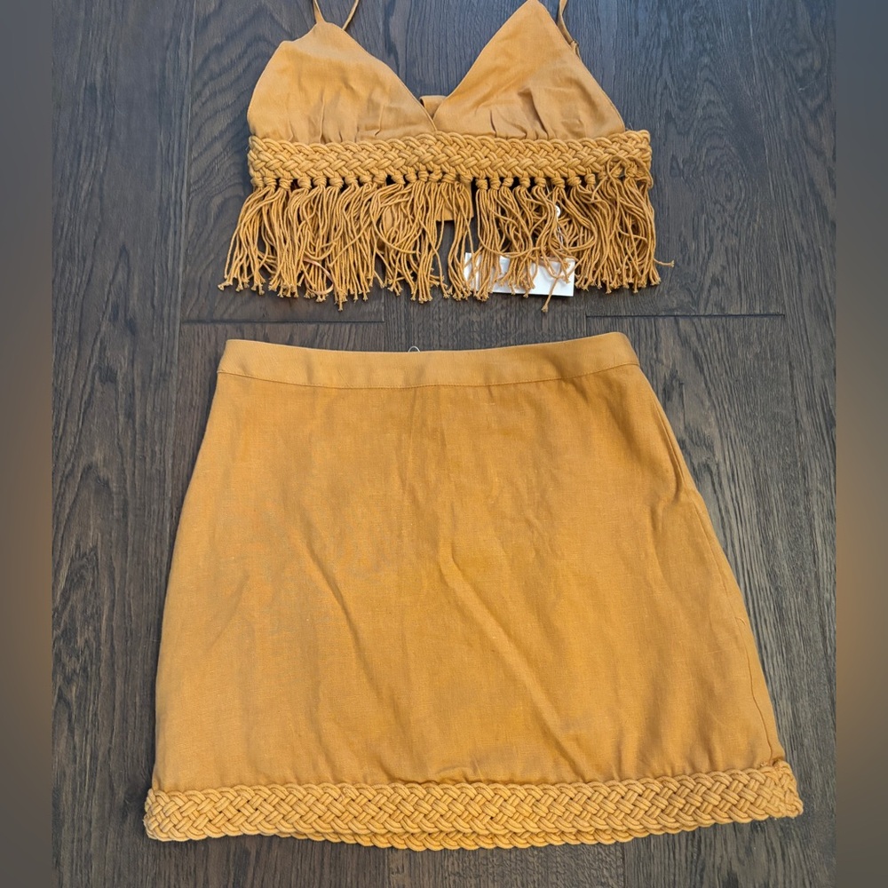 VICI -Fringe Skirt Set - Picture 5 of 9
